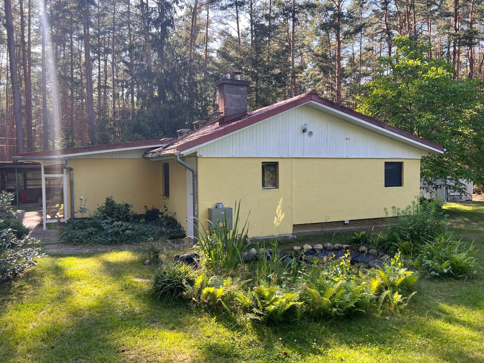 Ferienhaus Im Wald Borkwalde Екстериор снимка